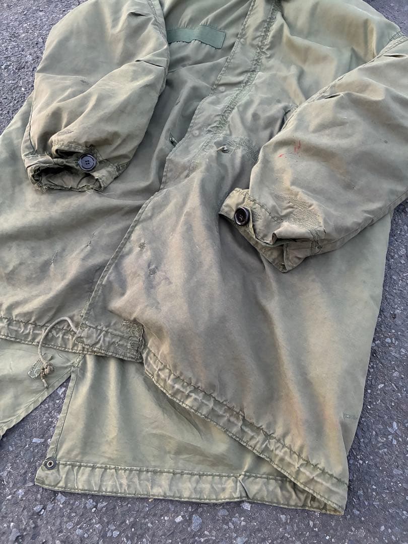 【米軍実物】72y M65 77yライナー付き 83yフード アルミジップ