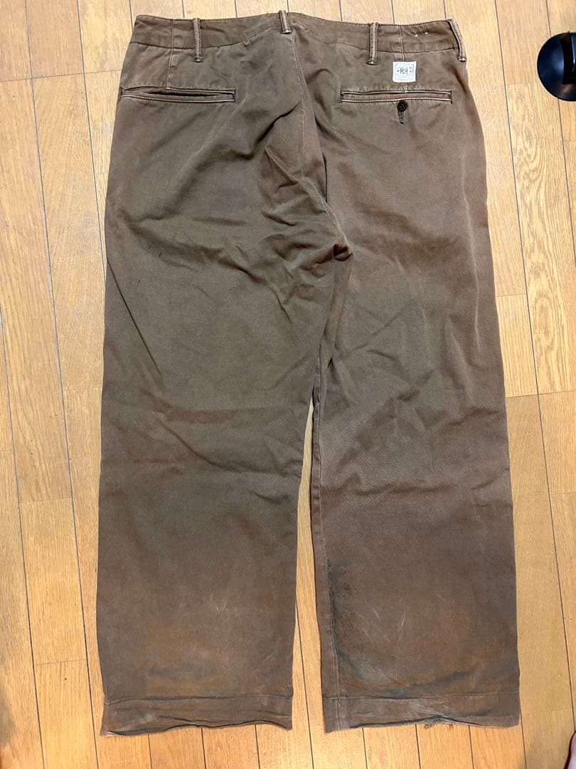 rrl チノパン ワイド 36×32