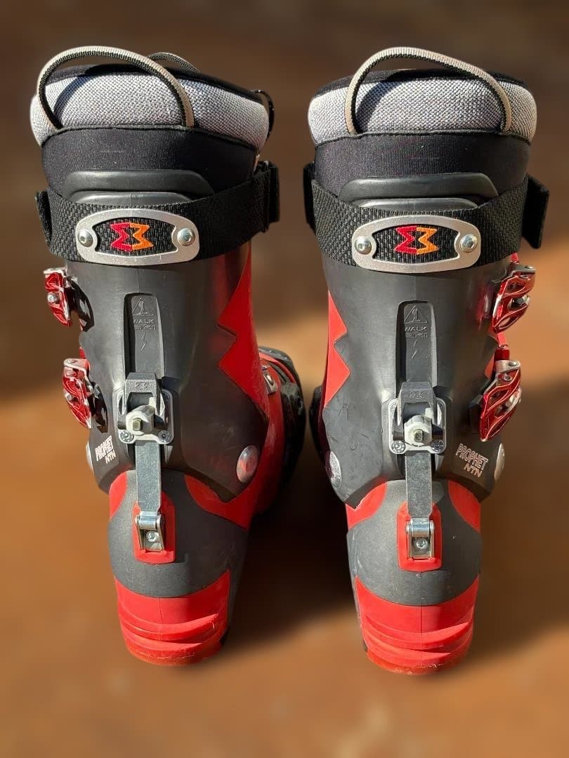 GARMONT テレマークスキーブーツ 赤/黒　25.5cm