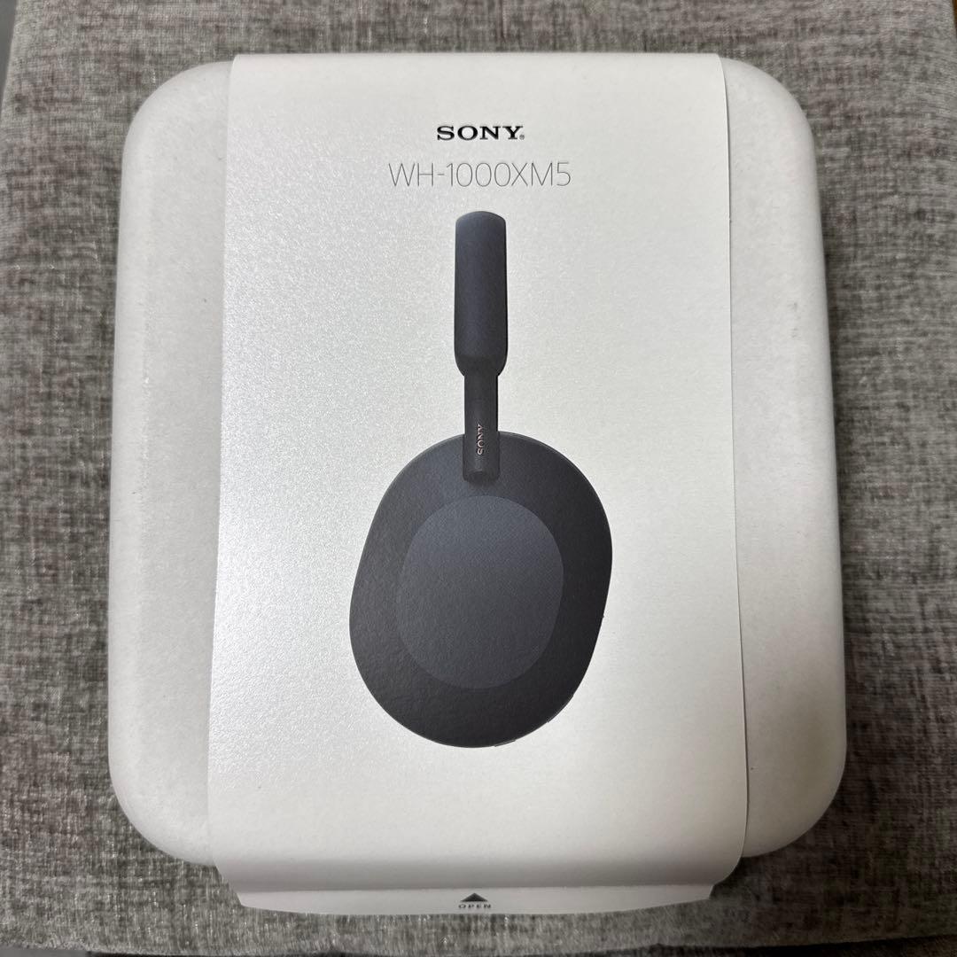 WH1000XM5 ブラック SONY ワイヤレスヘッドホン