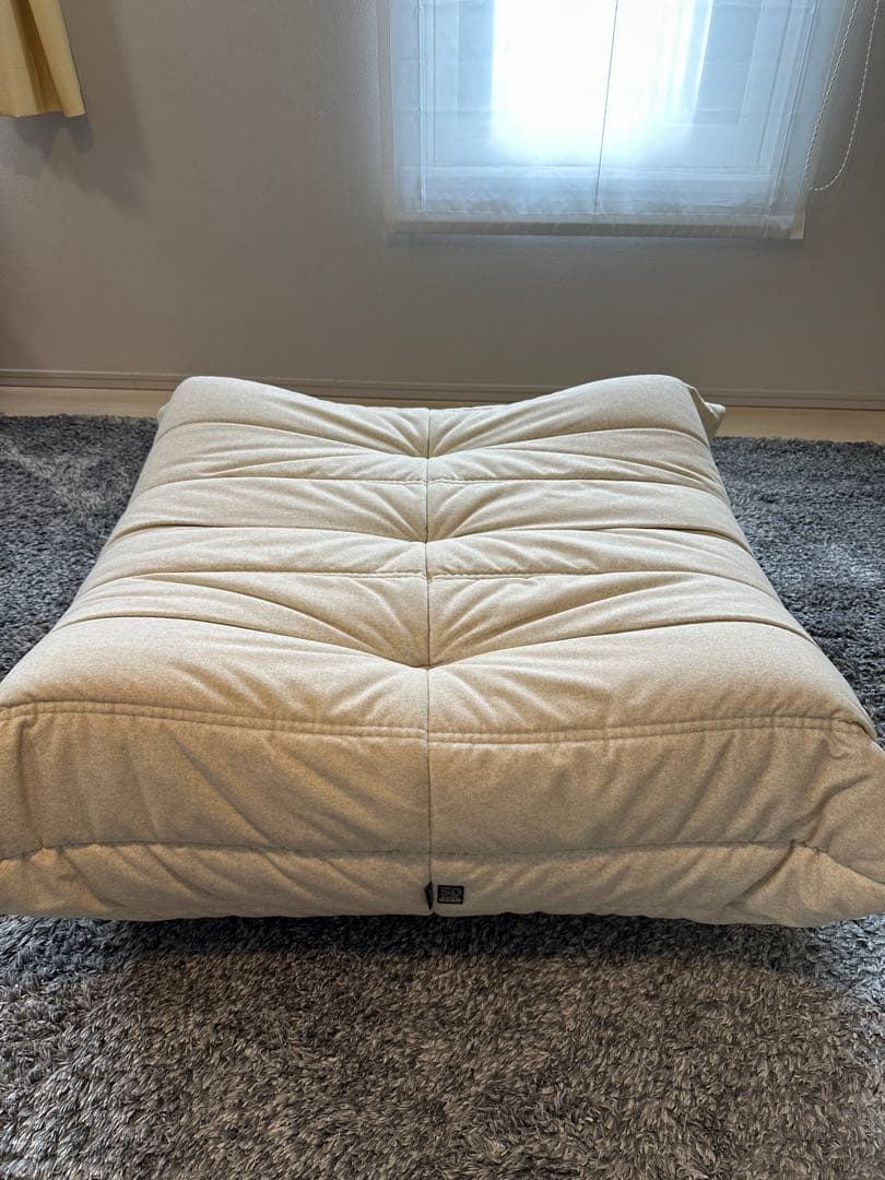 正規品　リーンロゼ　50周年　パフ　オットマン　DENDEN アイボリー