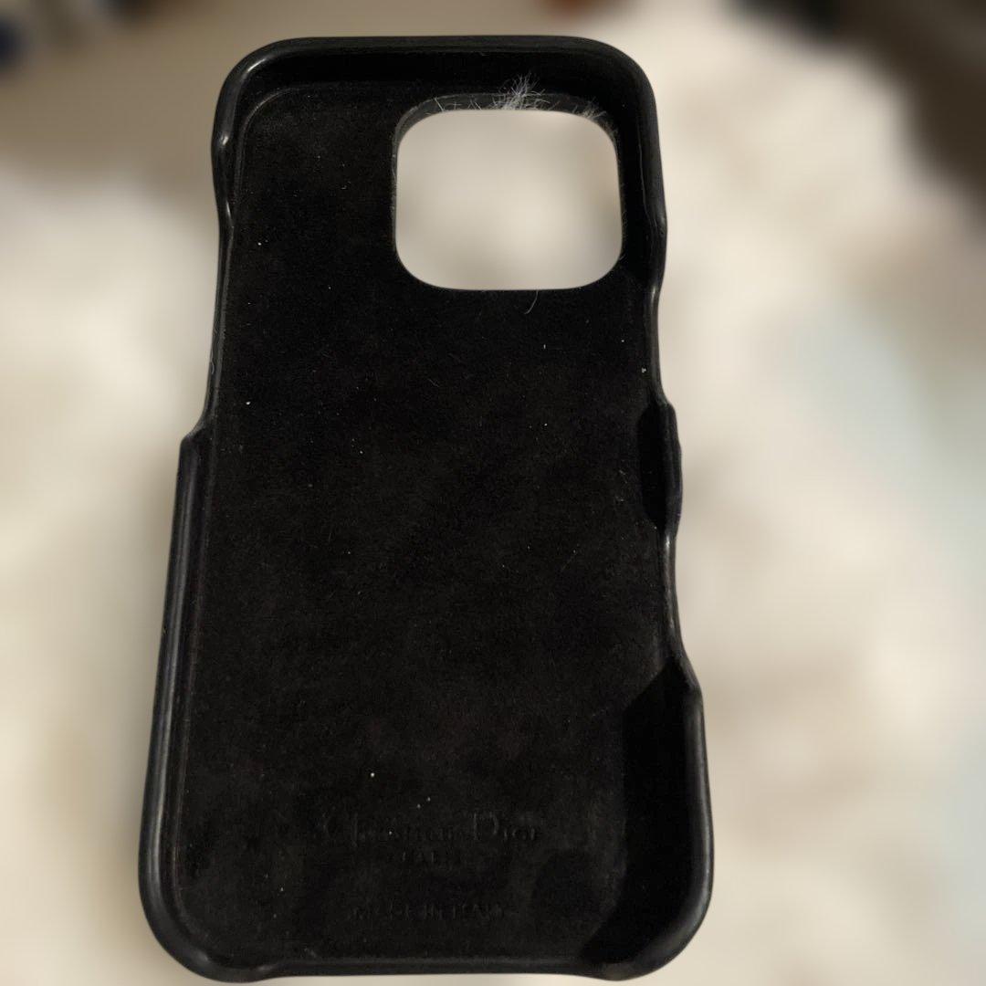 クリスチャンディオール　iPhone15ケース正規品羊皮