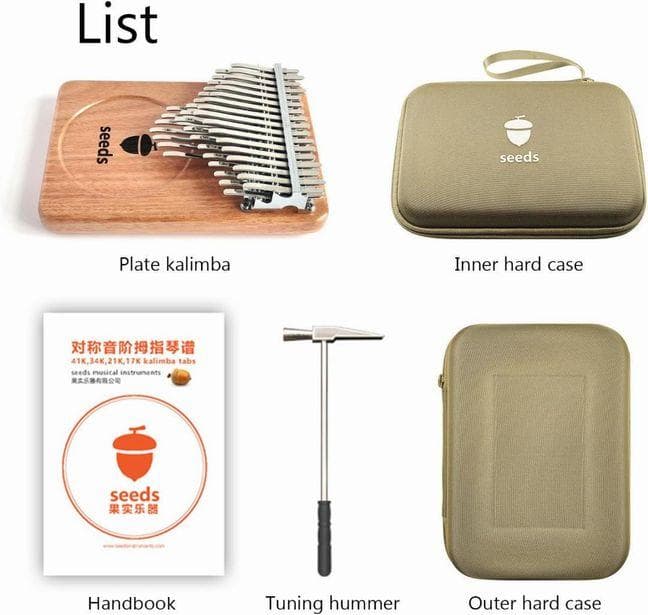 seeds　41キー　クロマチックカリンバ