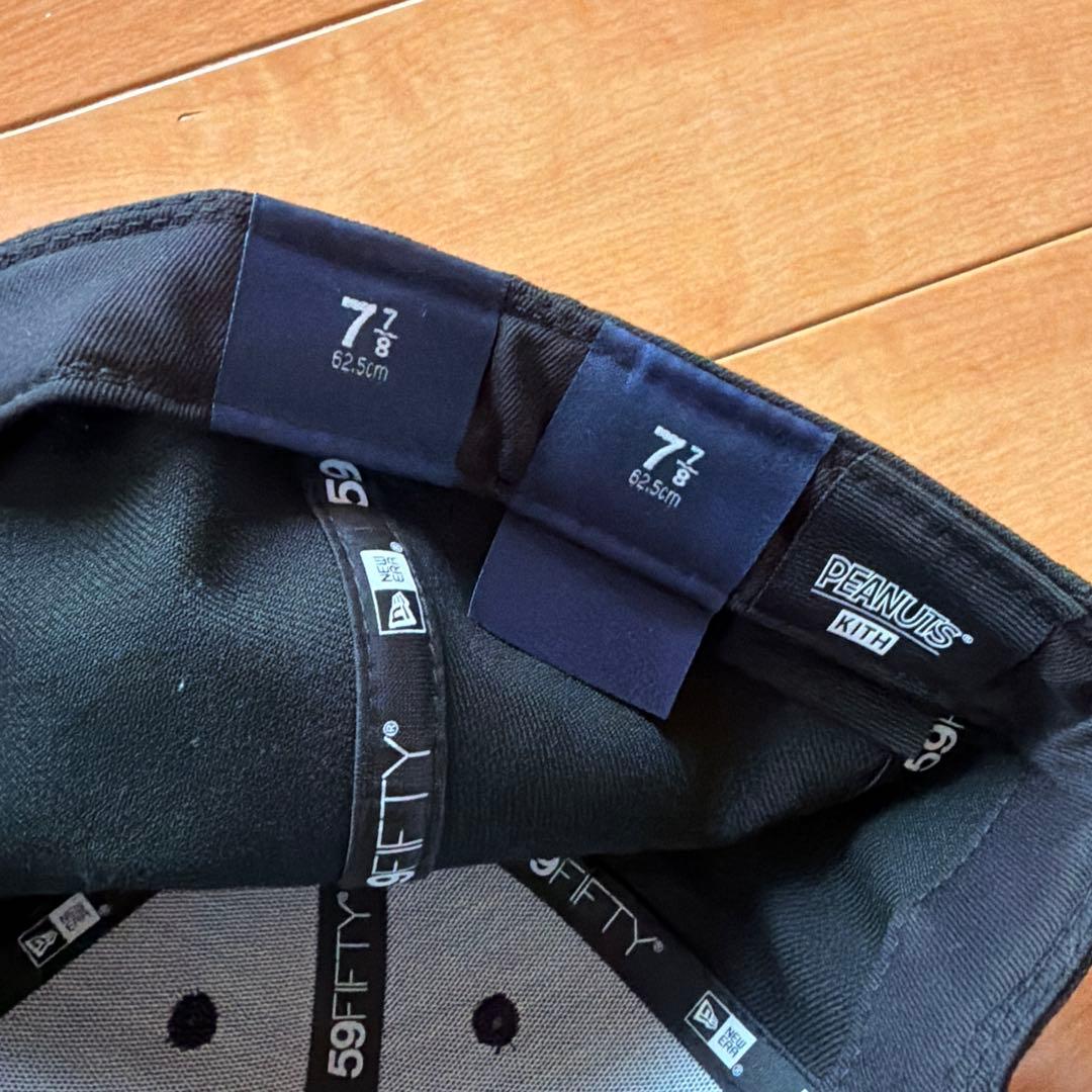 kith スヌーピー　キャップ　コラボ7 7/8
