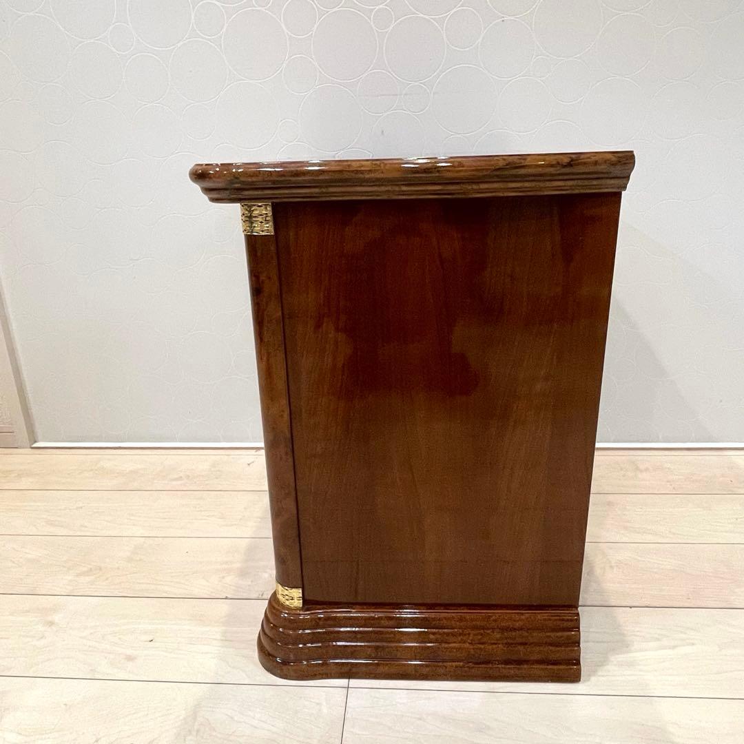 【美品】イタリア製 サルタレッリ 象嵌 サイドチェスト 高級インテリア 収納