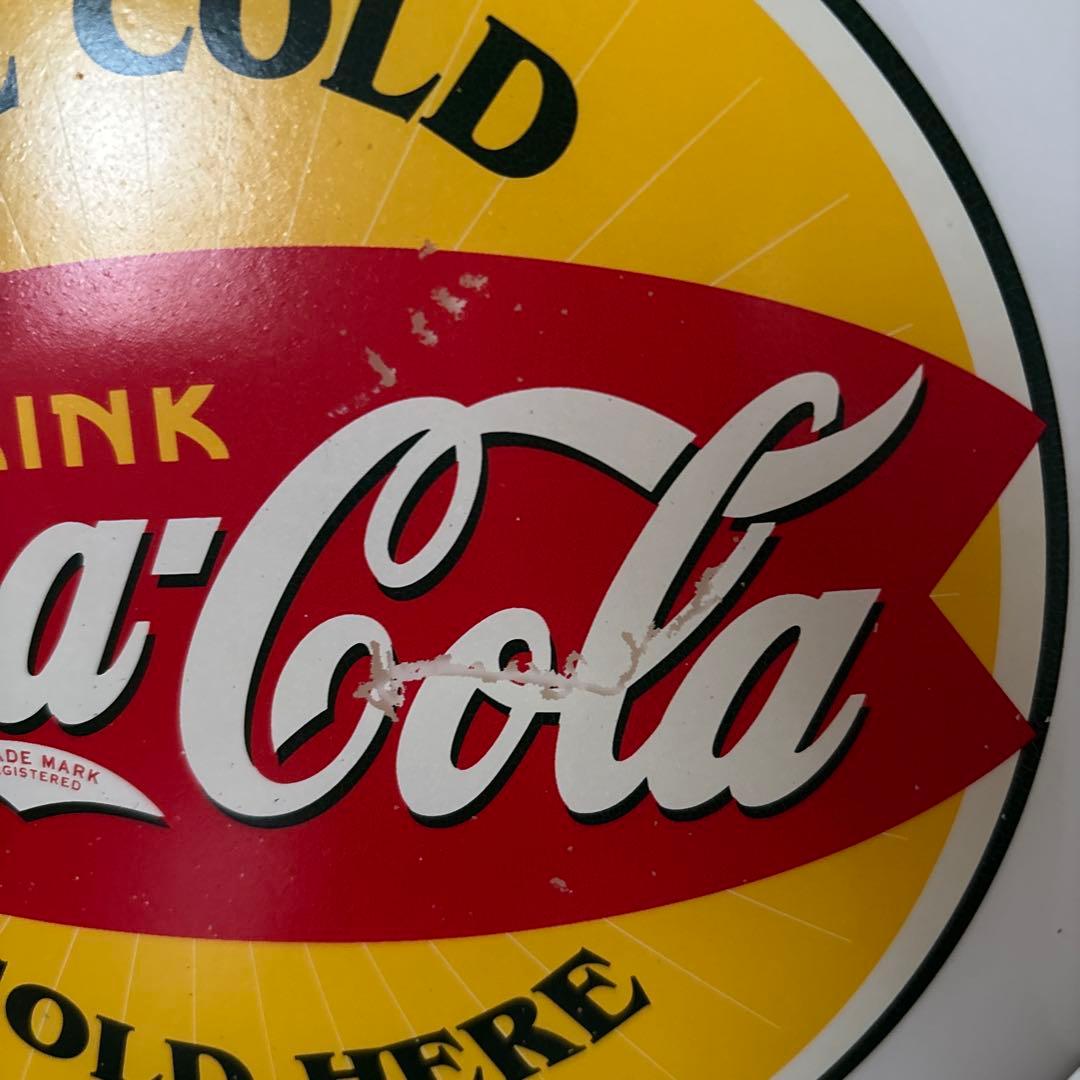 Coca-Cola アイスコールドサイン 1989年製　　なんちゃん