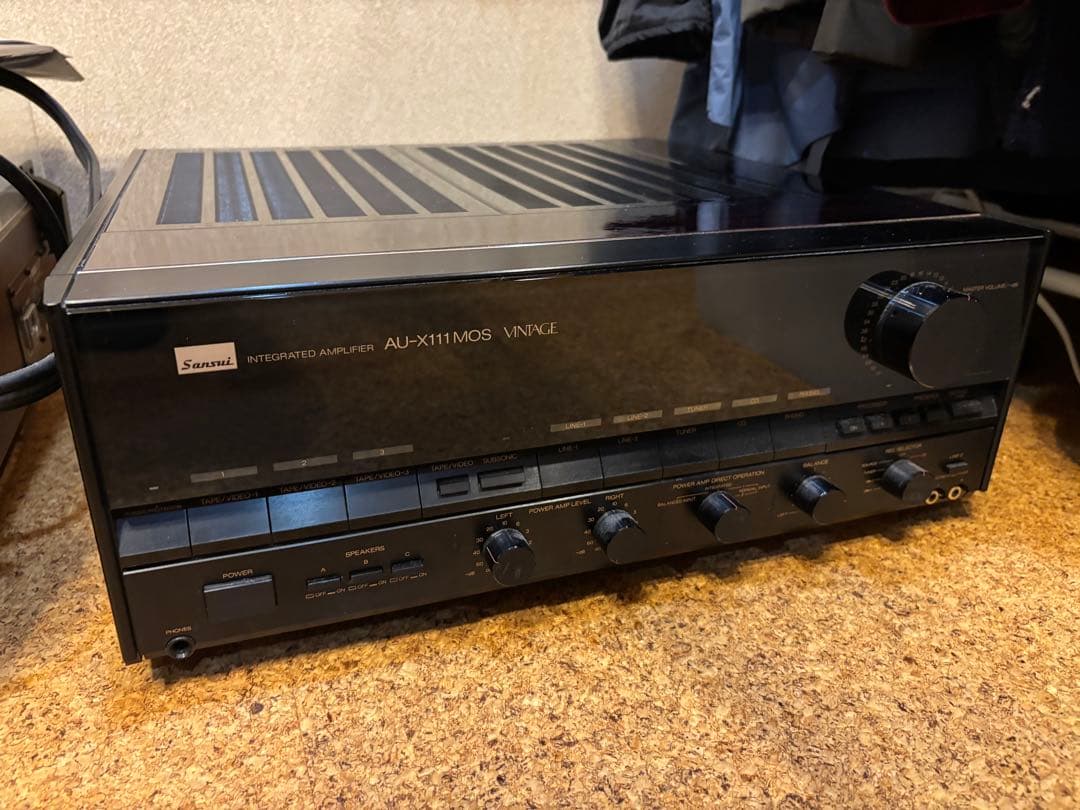 SANSUI AU-X111 MOS VINTAGE アンプ　サンスイ