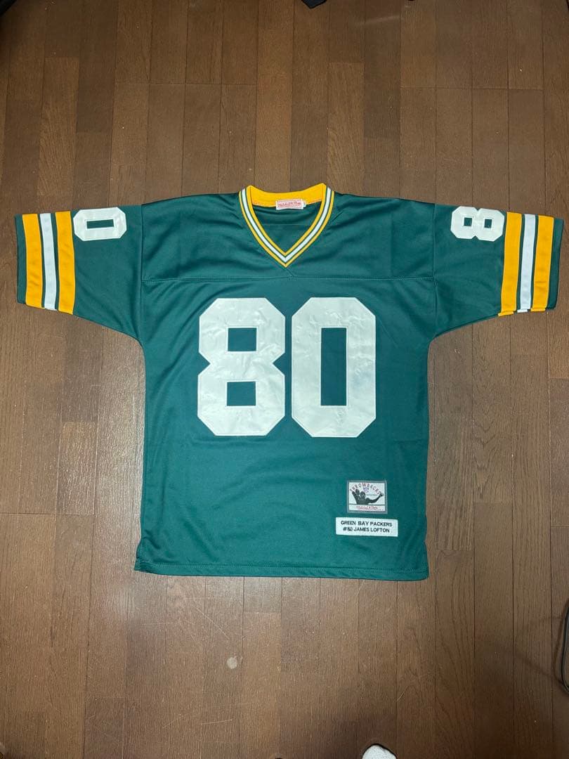 Mitchell&Ness グリーンベイ・パッカーズ ゲームシャツ
