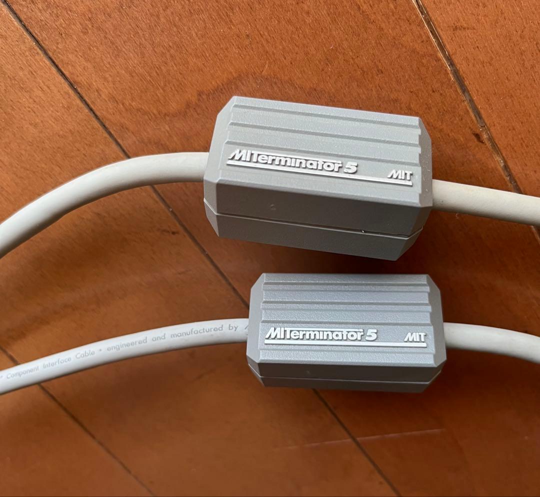 MIT Terminator5 1.0mペア オーディオケーブル 高品質