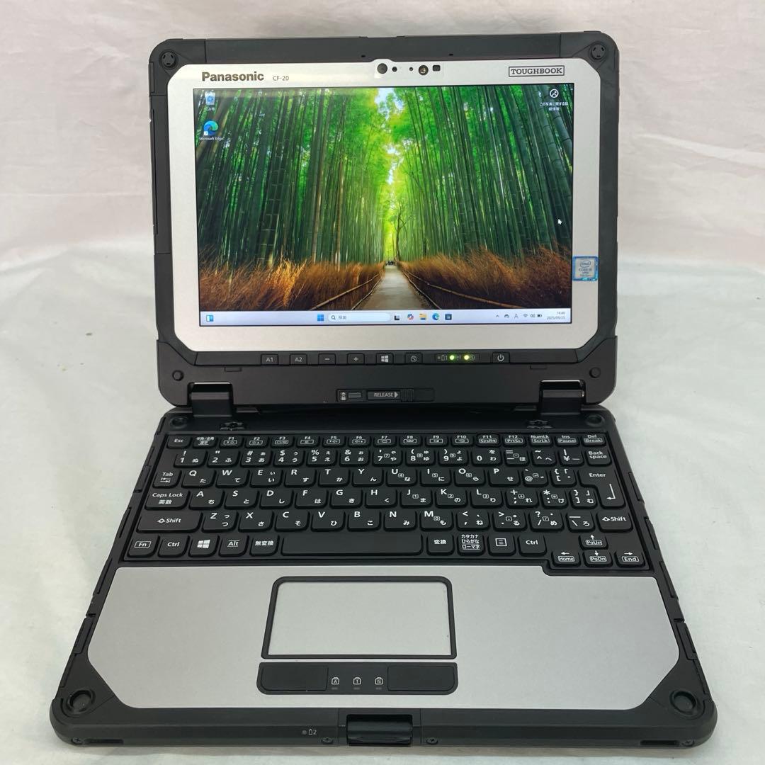 TOUGHBOOK CF-20 128GB　i5-7Y57 Win11 美品#7