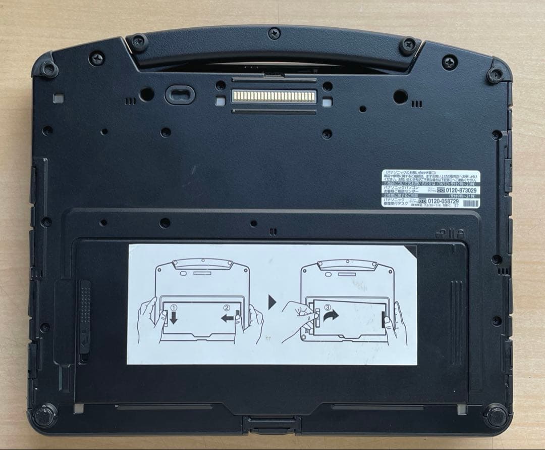 TOUGHBOOK CF-20 128GB　i5-7Y57 Win11 美品#7