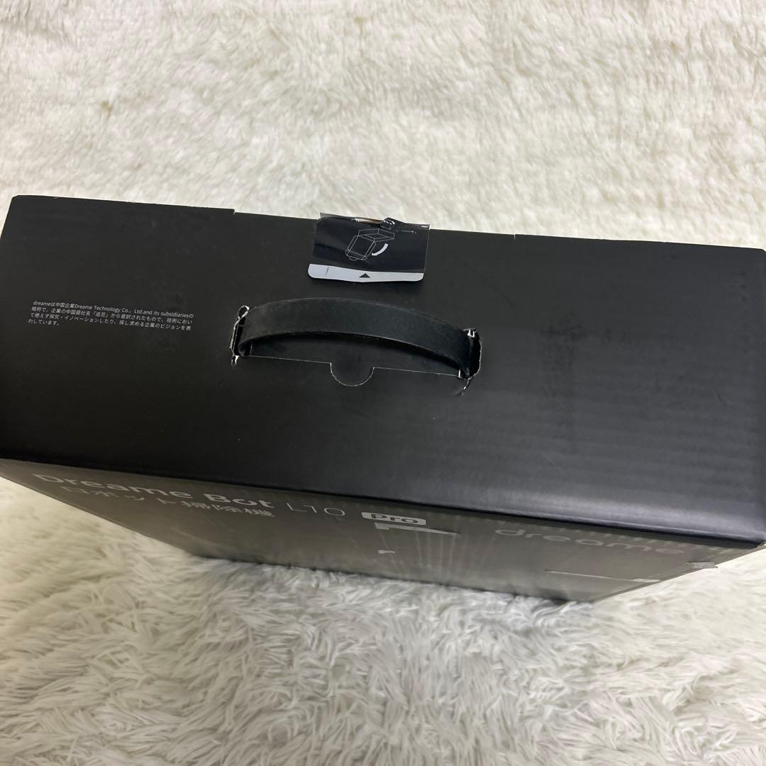 【未使用】Dreame L10Pro ロボット掃除機 水拭き ブラック　①
