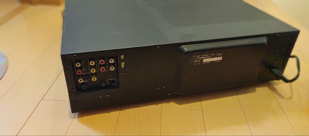 レーザーディスクデジタル化に　Panasonic LX-K700
