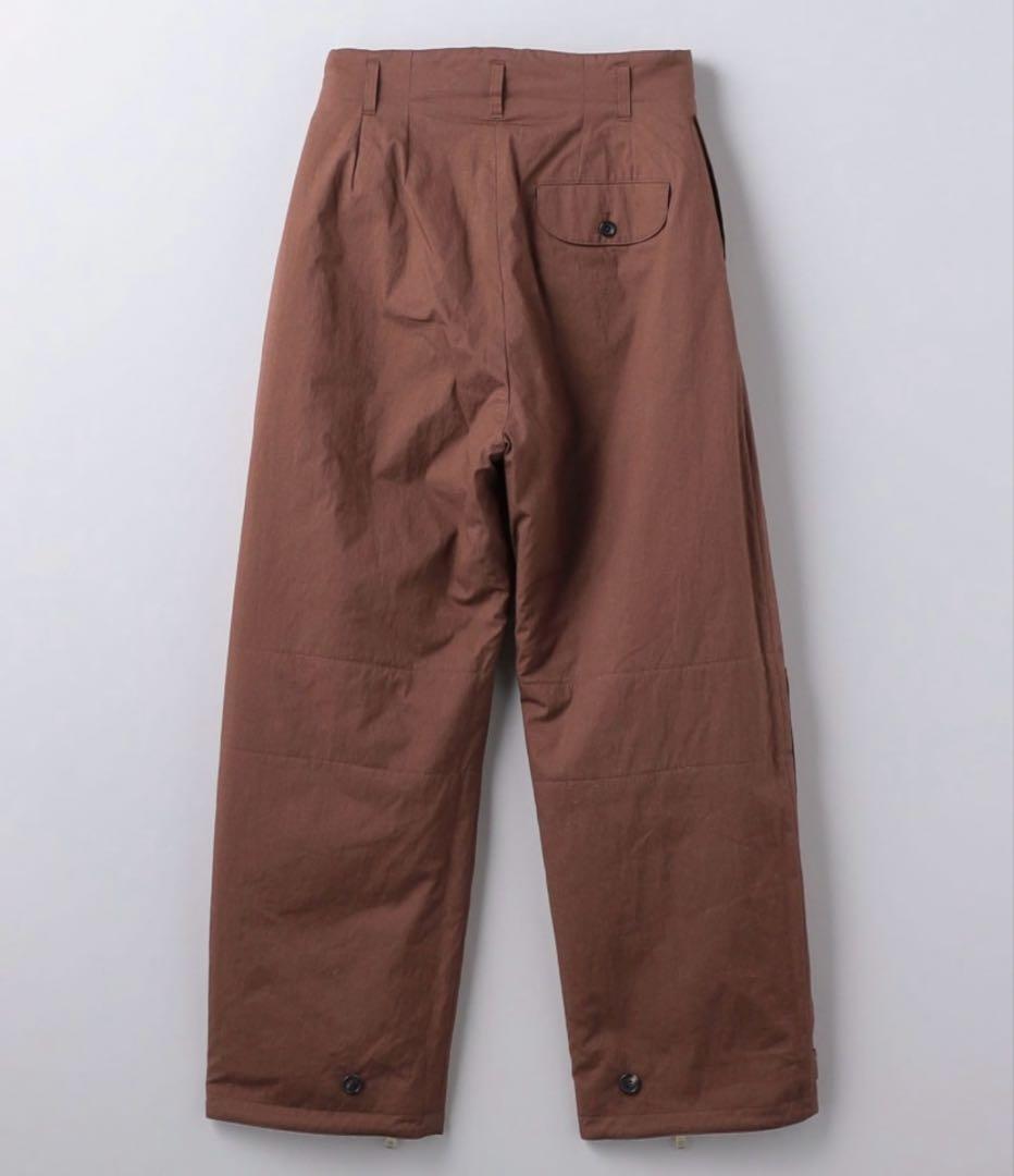 6 (ROKU) ボアジップパンツ 34サイズ