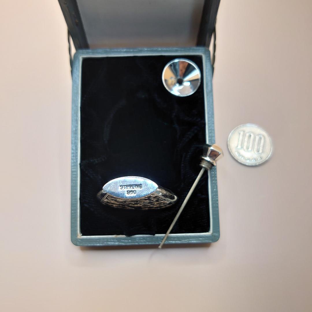 アンティーク　香水 ボトル　スターリングシルバー　銀製