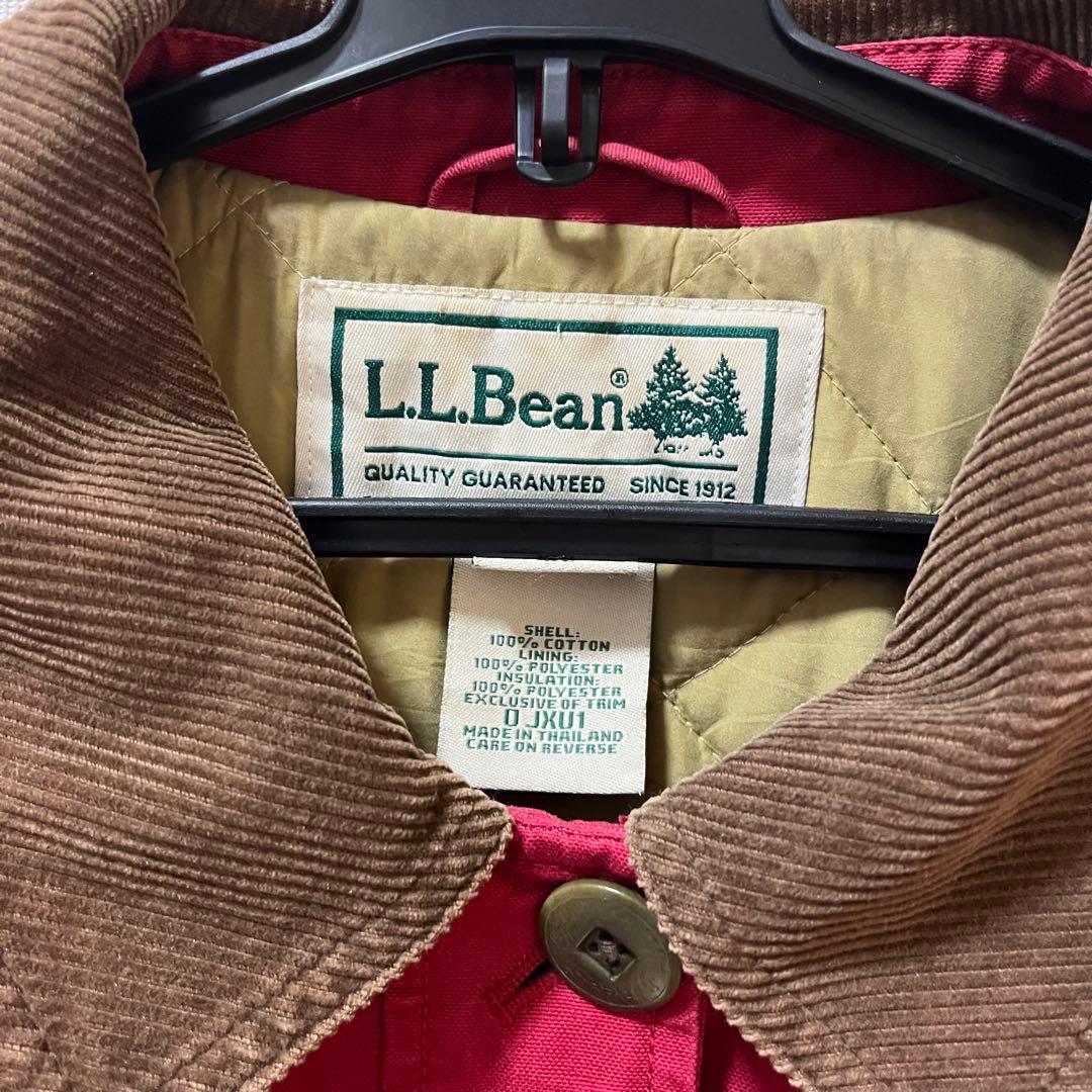 L.L.Bean ハンティングジャケット L 赤系