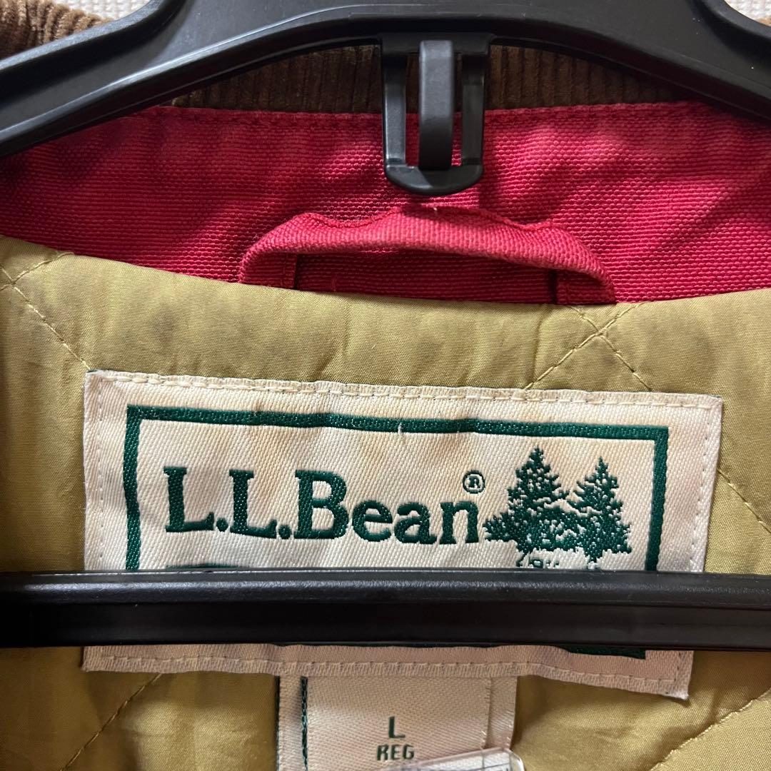 L.L.Bean ハンティングジャケット L 赤系