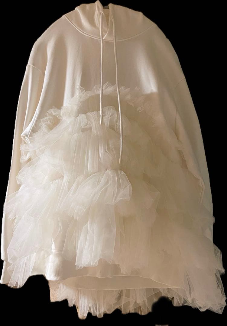 VIVIANO/ヴィヴィアーノ　ギャザーチュールフーディー