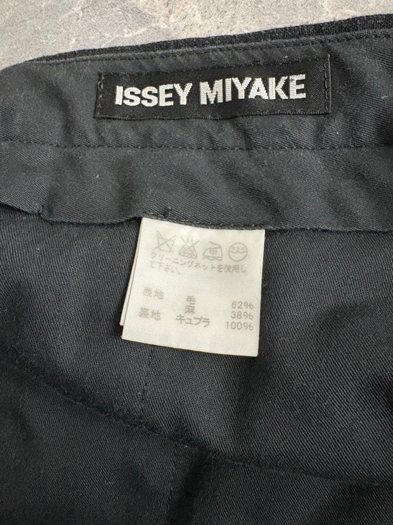 パンツ ISSEY MIYAKE MEN wool linen wide slacks
