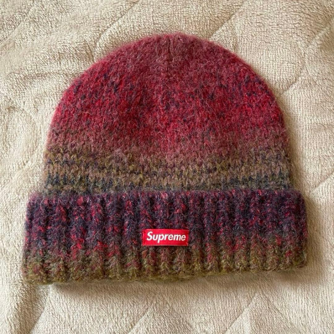 supreme gradient stripe beanie ビーニー