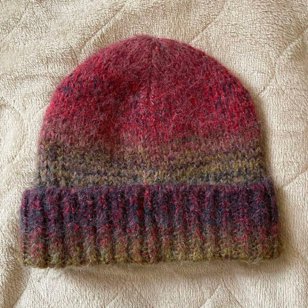 supreme gradient stripe beanie ビーニー