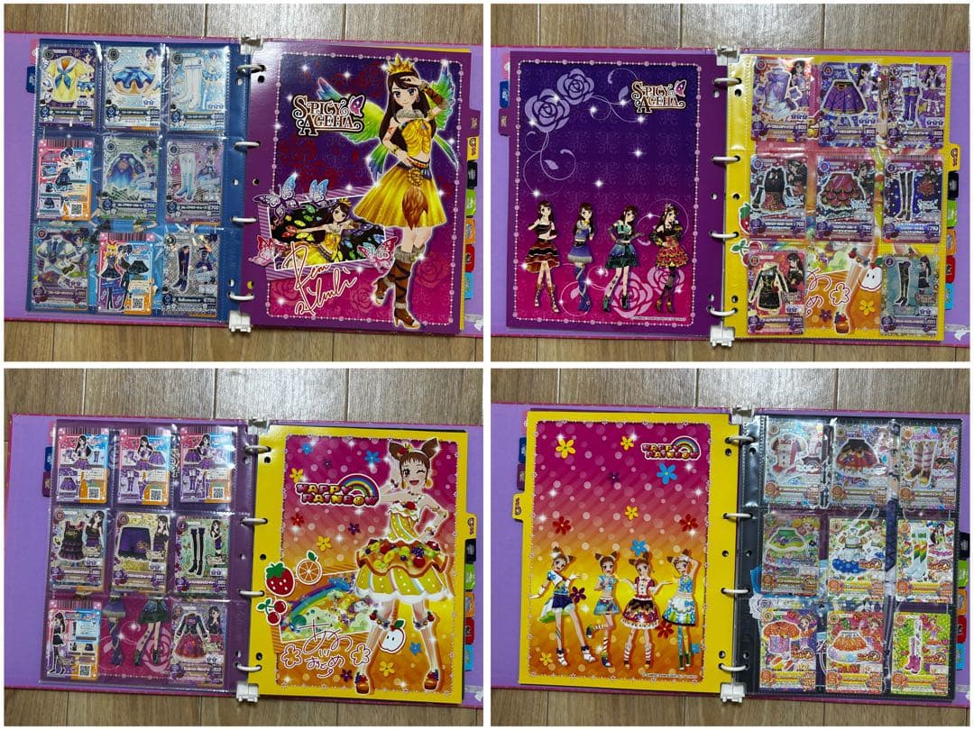 k*n様 アイカツ ！ カード 9ポケットバインダー