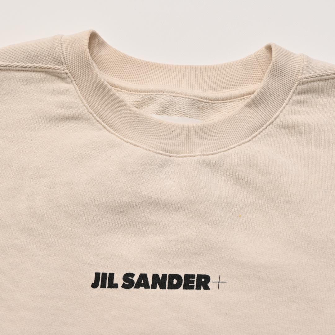 ヨ*1様 JIL SANDER+ ジルサンダープラス ロゴ スウェット M オフ