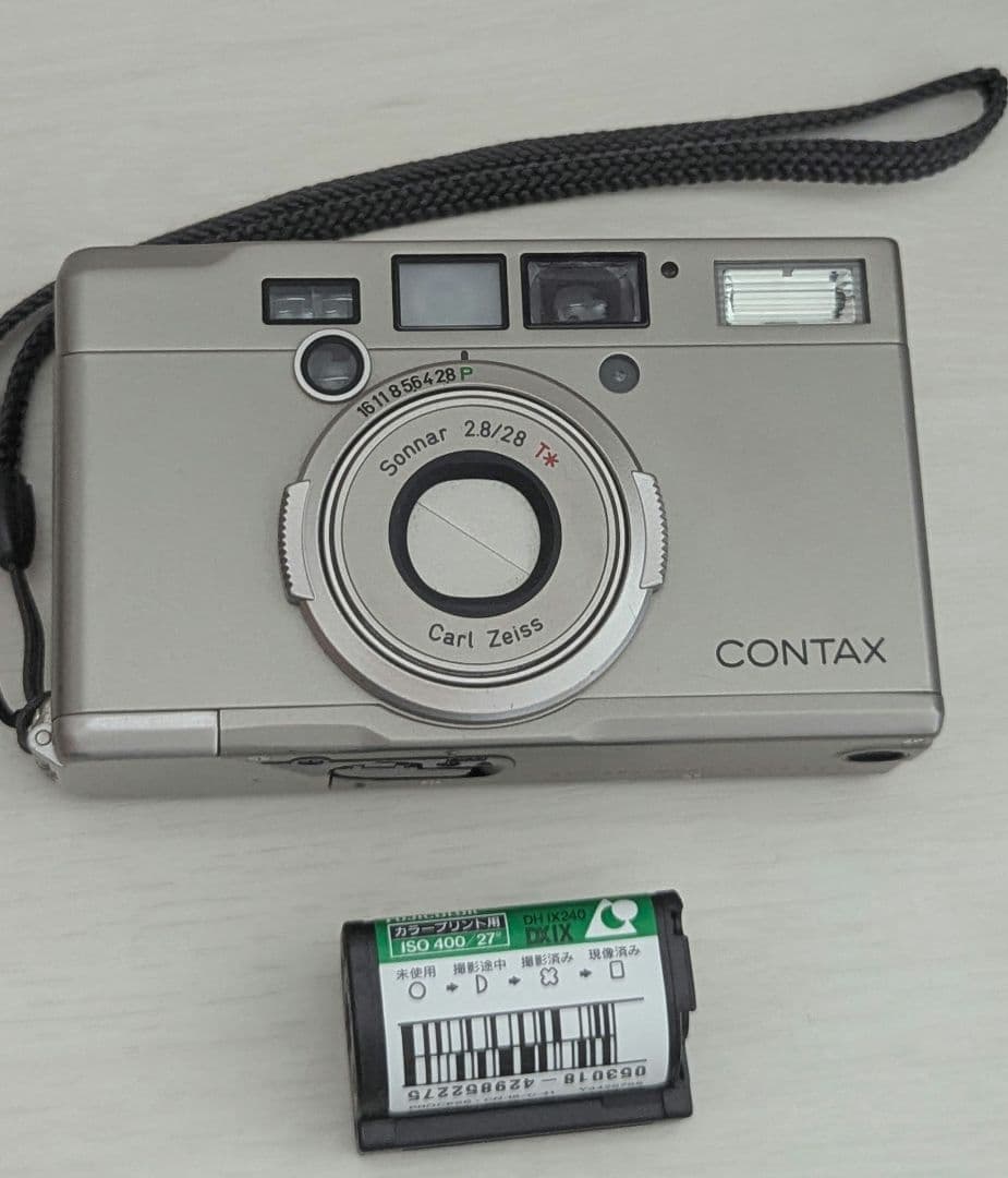 【動作確認済】CONTAX Tix APSフィルムカメラ　中古