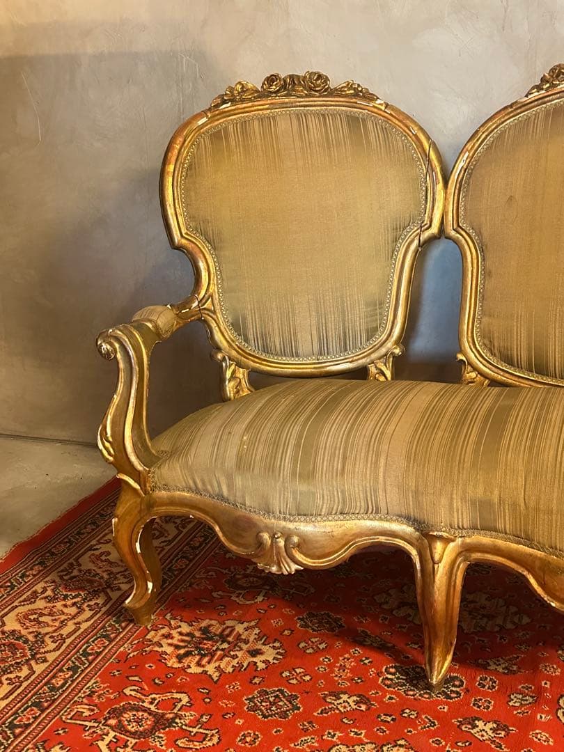 【やっちゃん】ルイ15世　ソファースタジオ　撮影　ディスプレイ用