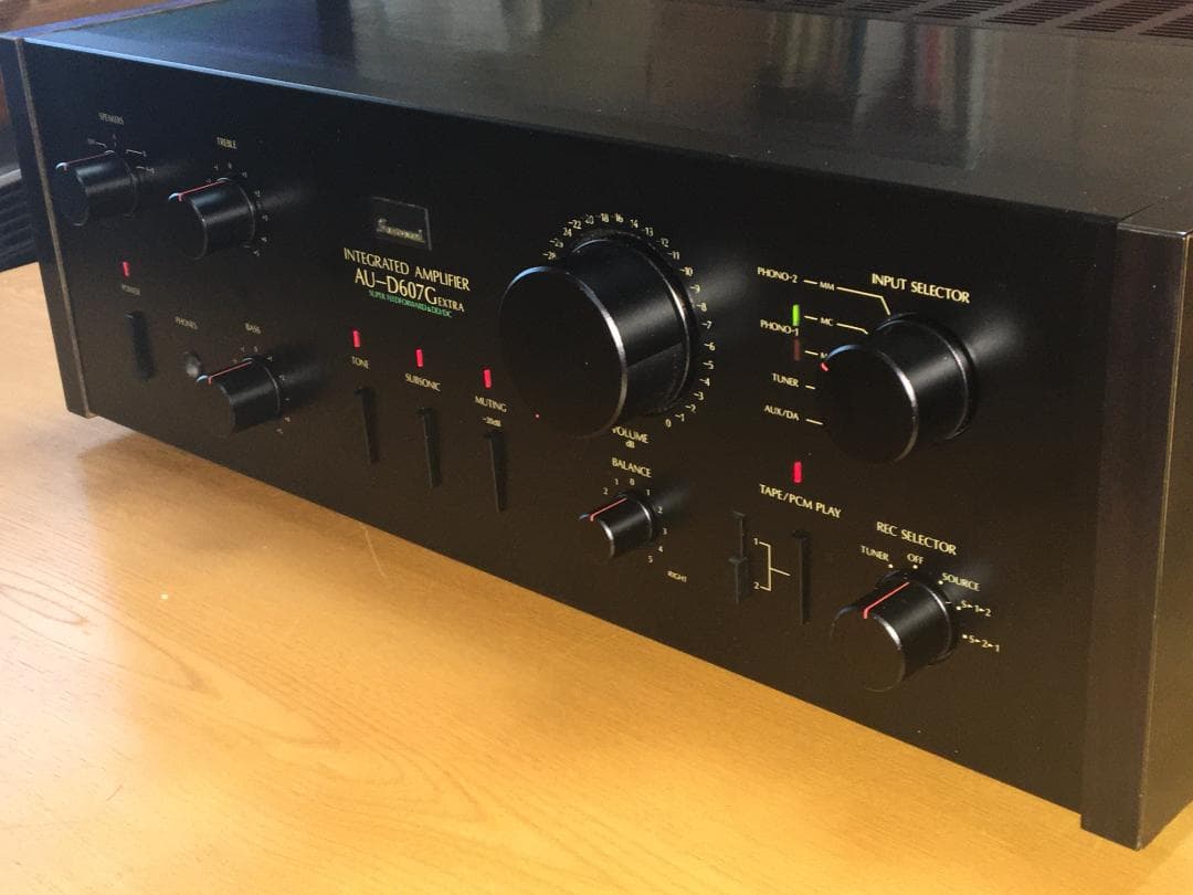 調整済　山水　Sansui　AU-D607G　Extra　プリメインアンプ