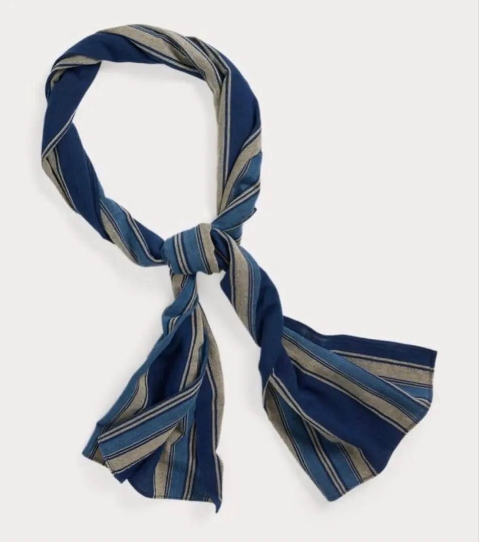 【新品】RRL ハンドウーブン スカーフ　ダブルアールエル　ストール