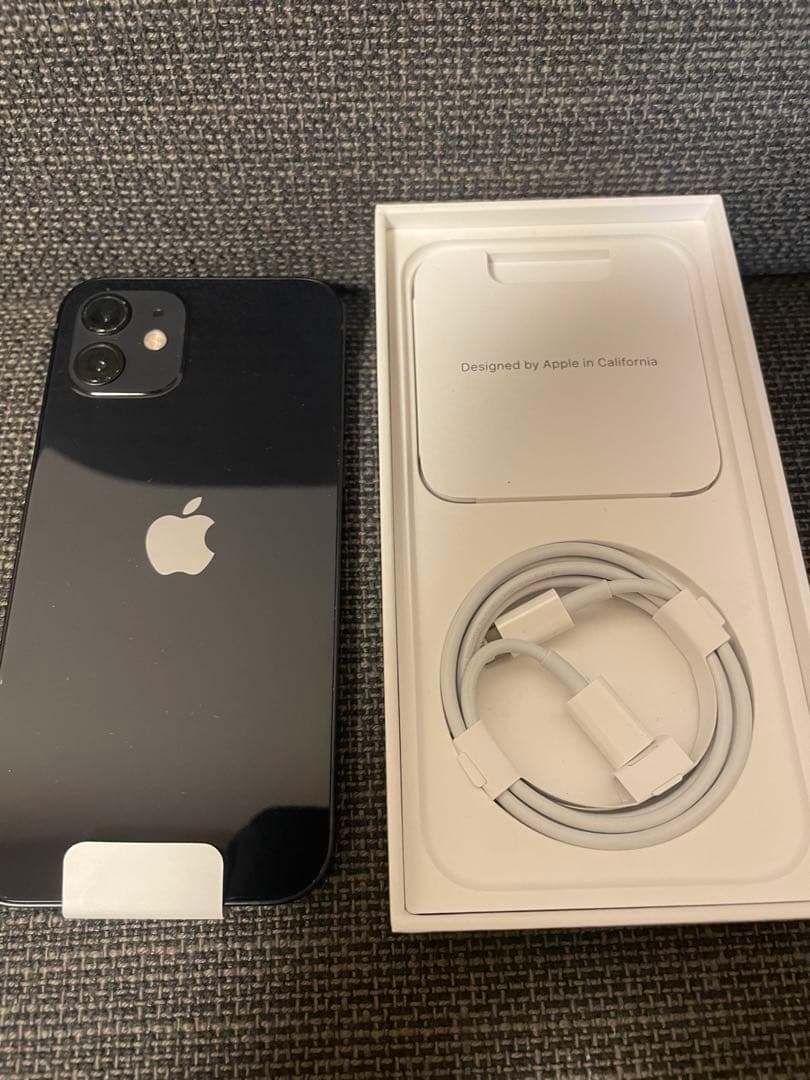 iPhone12 64GB ブラック　黒　simフリー
