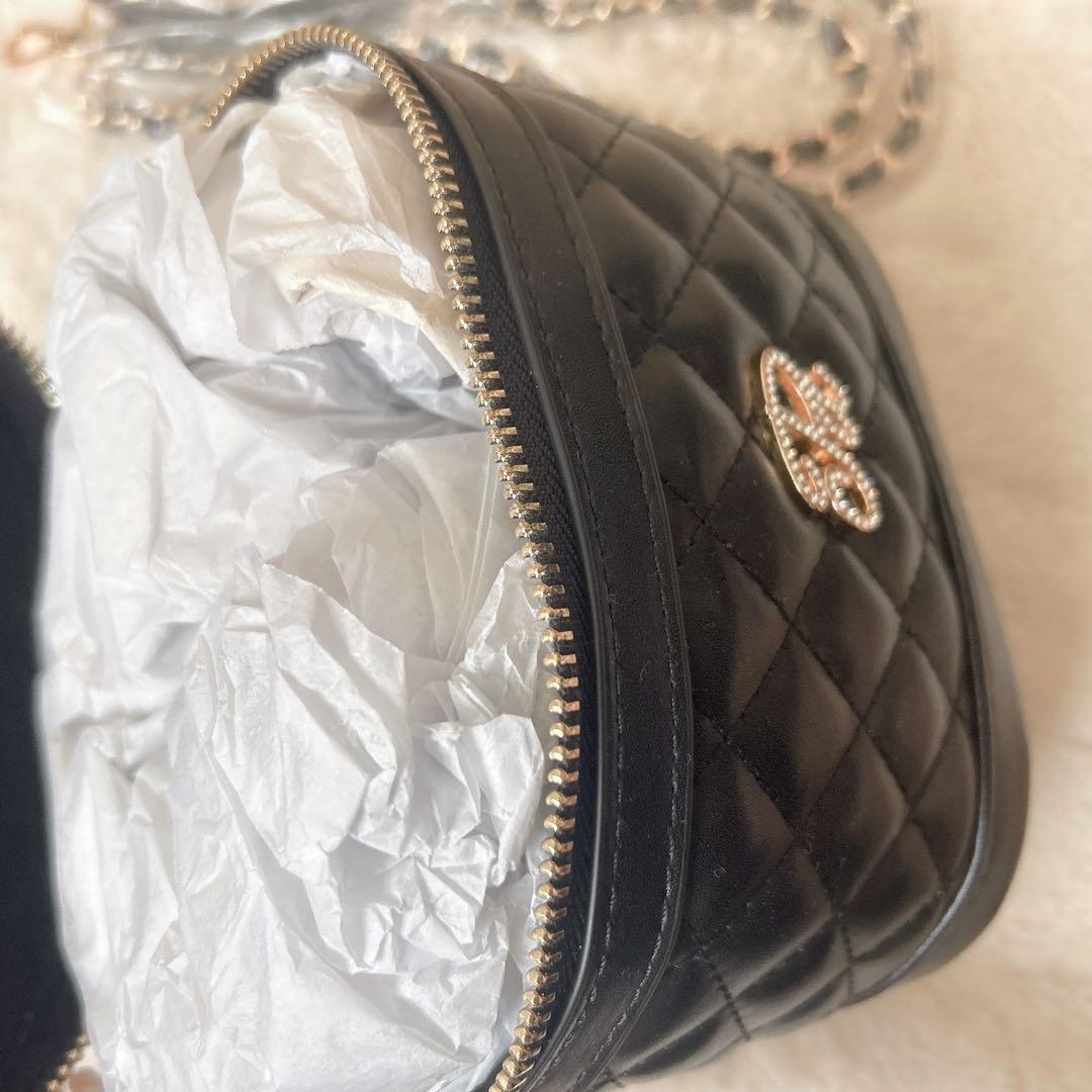 rouge by pomme d'amour バニティ バッグ ブラック