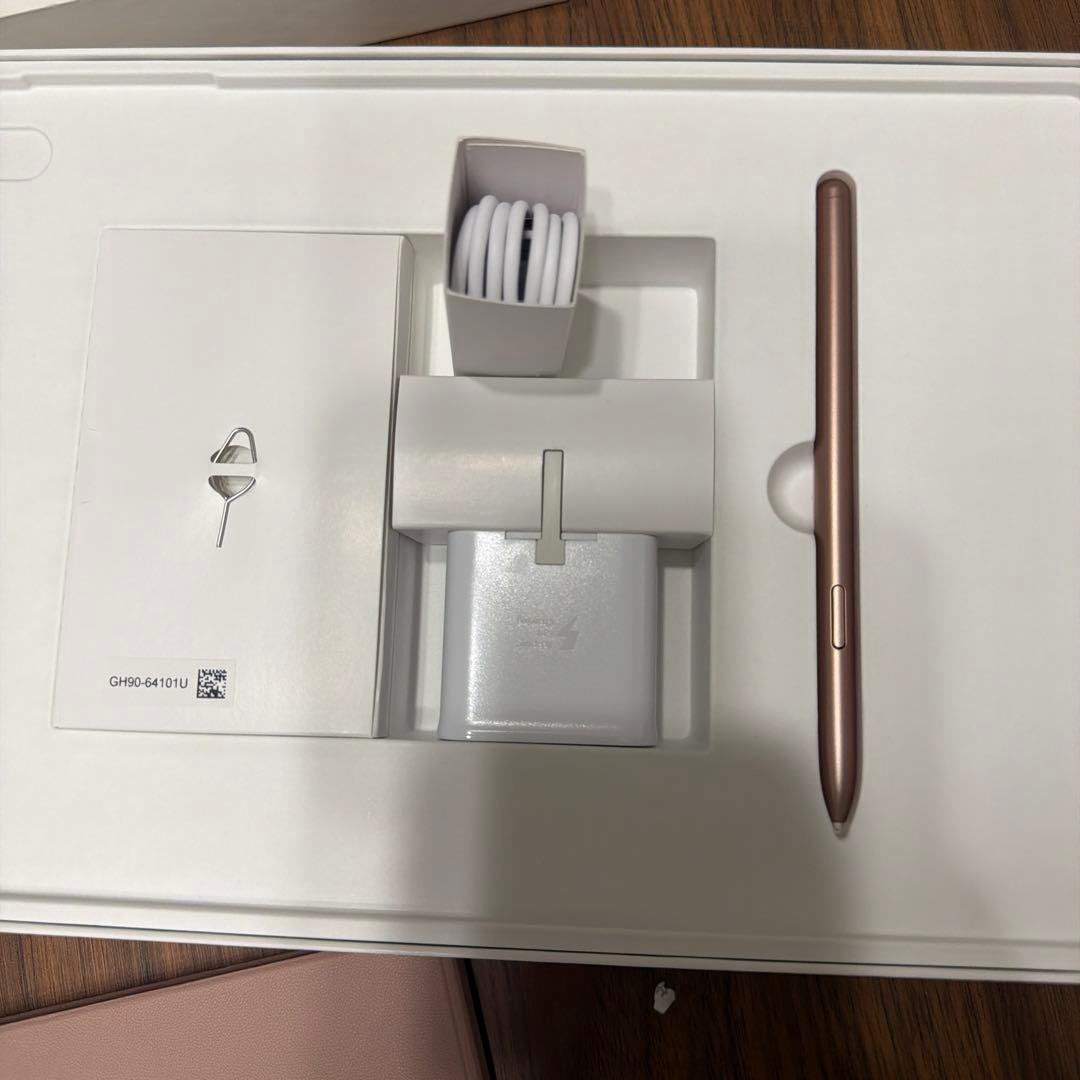 Galaxy Tab S7+ ピンク 本体+純正ケース+高速SD256GBセット