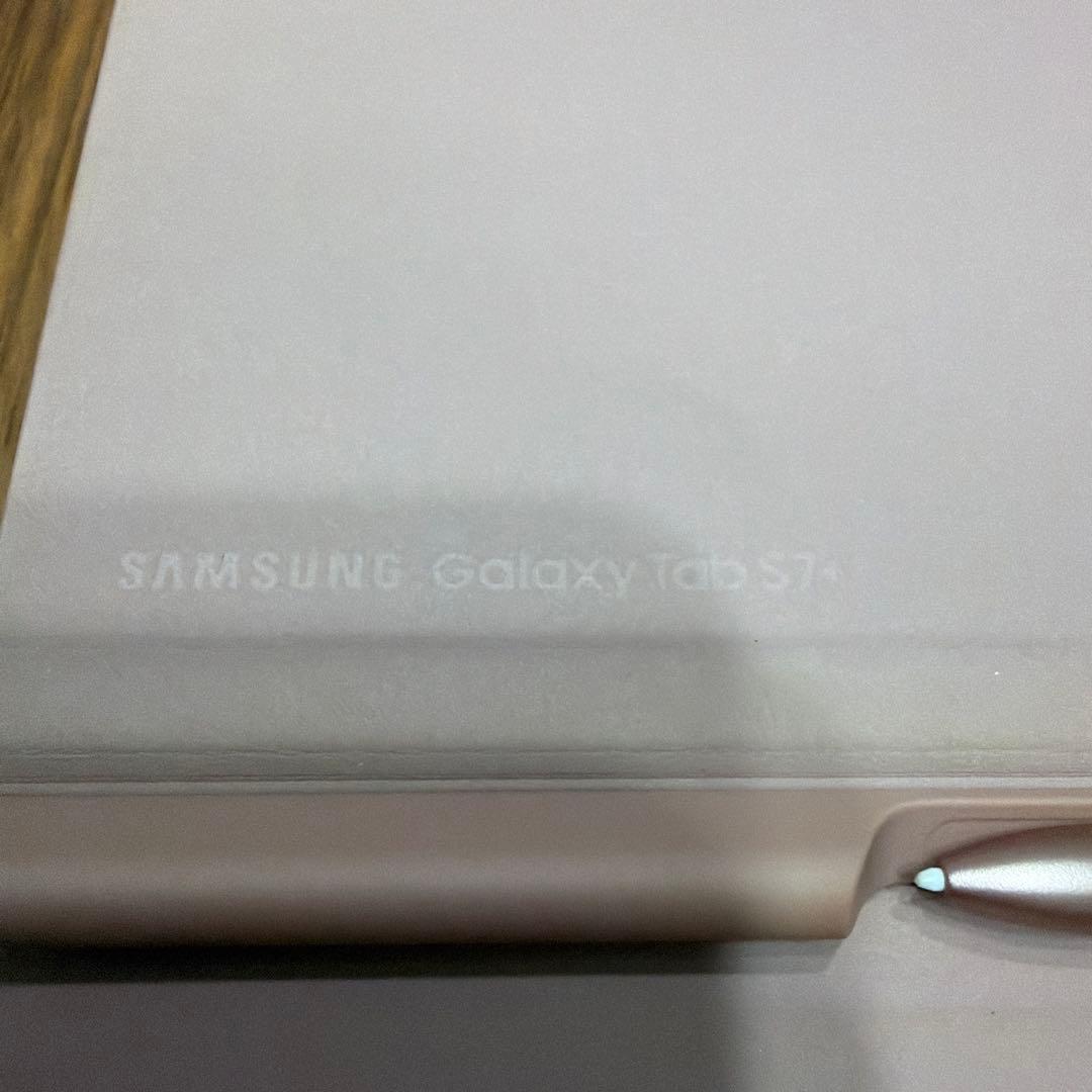 Galaxy Tab S7+ ピンク 本体+純正ケース+高速SD256GBセット