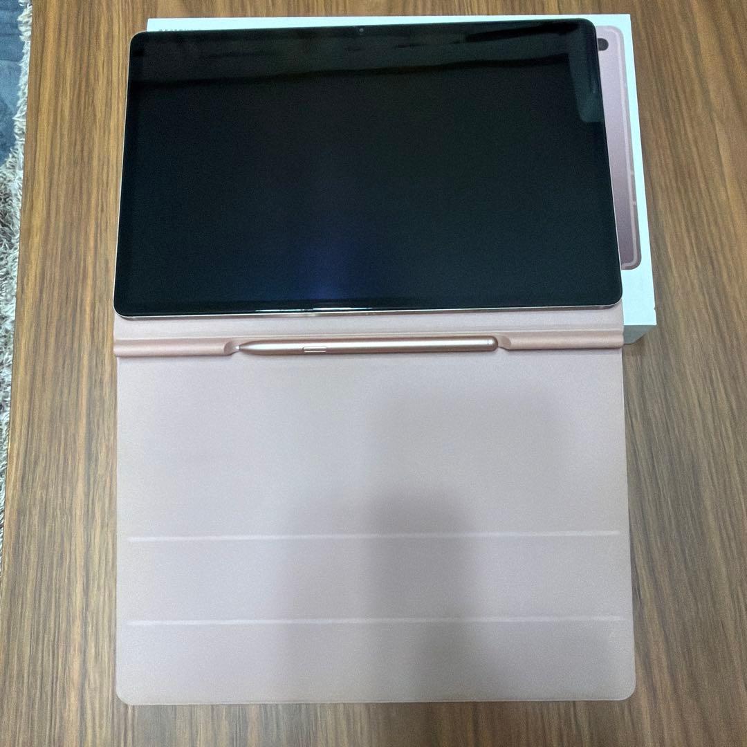 Galaxy Tab S7+ ピンク 本体+純正ケース+高速SD256GBセット