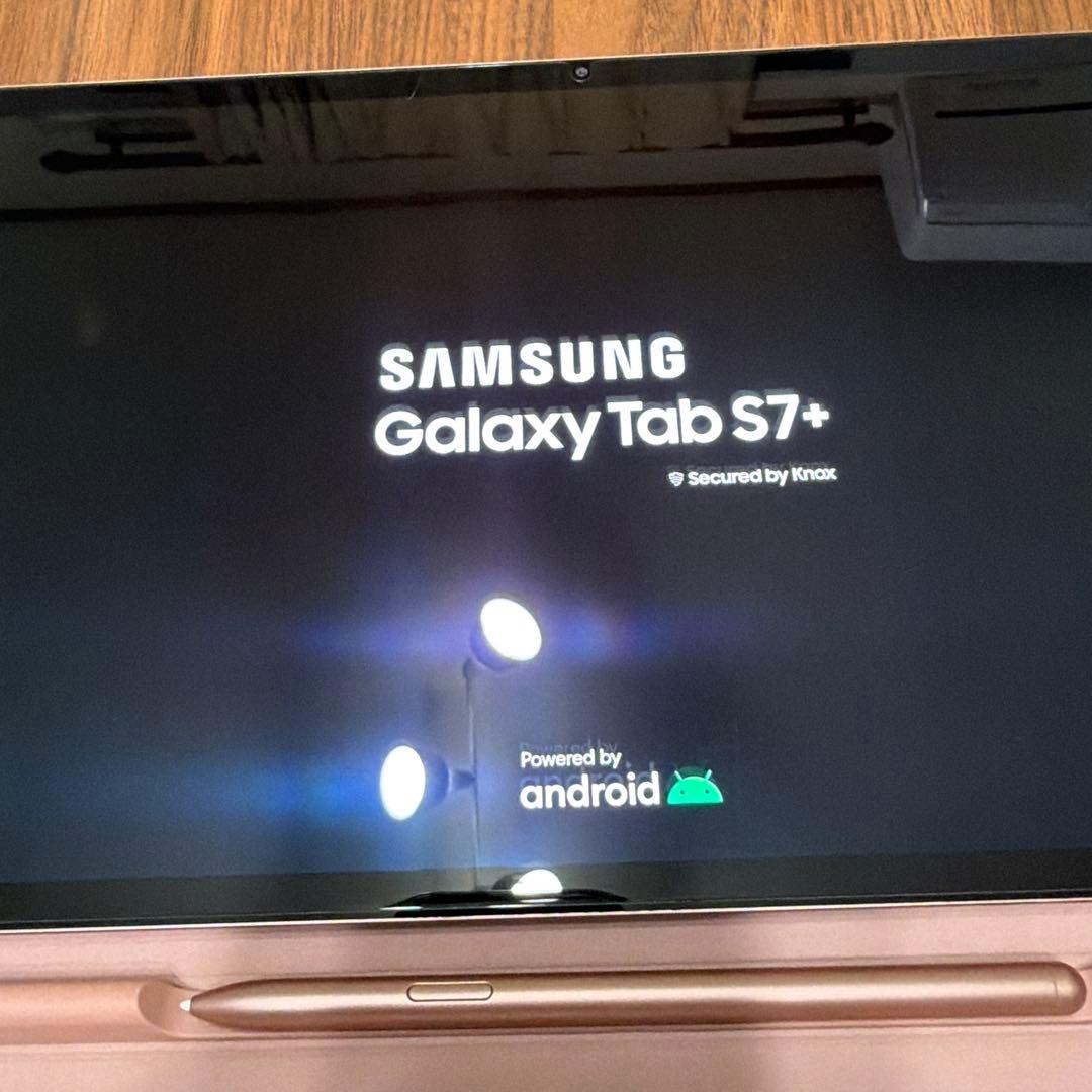 Galaxy Tab S7+ ピンク 本体+純正ケース+高速SD256GBセット
