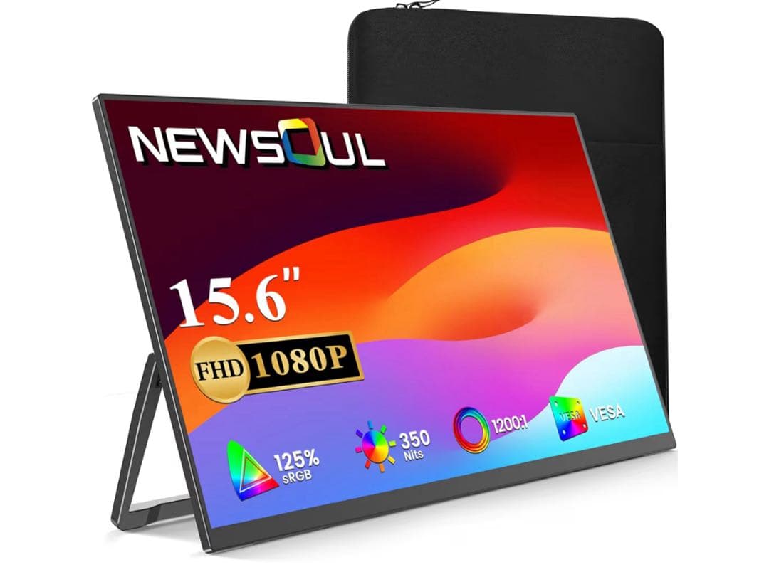 新品未使用 ケース付き モバイルモニター モバイルディスプレイ 液晶モニター