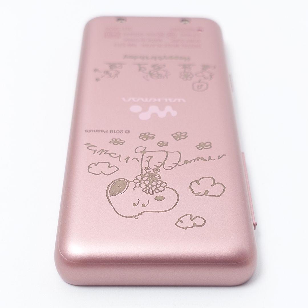 【極美品】SONY WALKMAN NW-S313K ピンク　スヌーピーコラボ