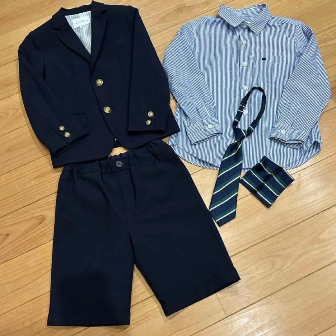 GREEN LABEL RELAXING スーツ5点セット 125〜