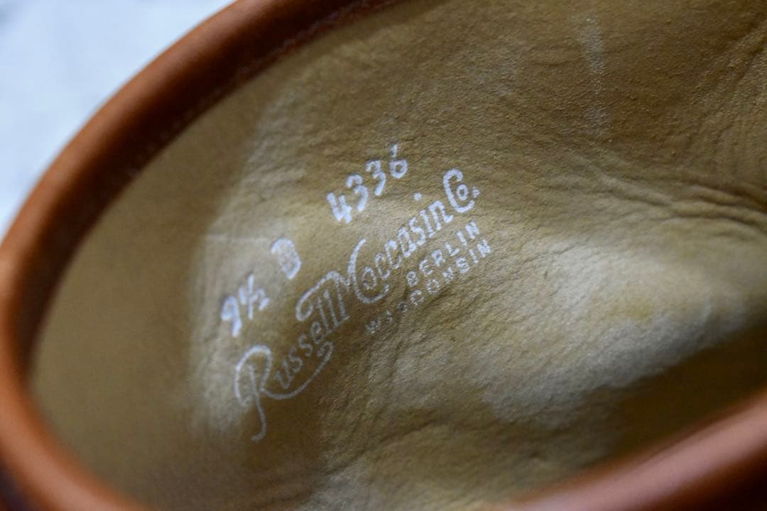 Russell moccasin ラッセルモカシン ノックアバウト 9.5