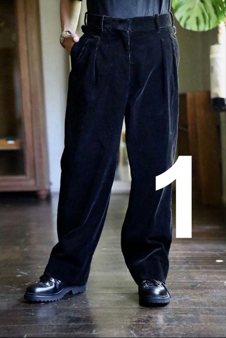 a.presse アプレッセ Vintage Corduroy Trousers