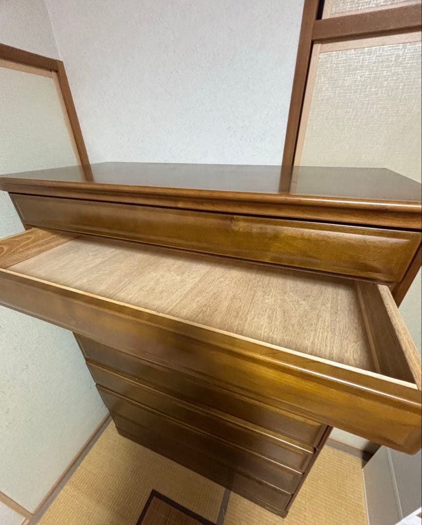 最終値下げ‼︎ 処分！【たのメル便発送】 天然木 整理タンス 和ダンス