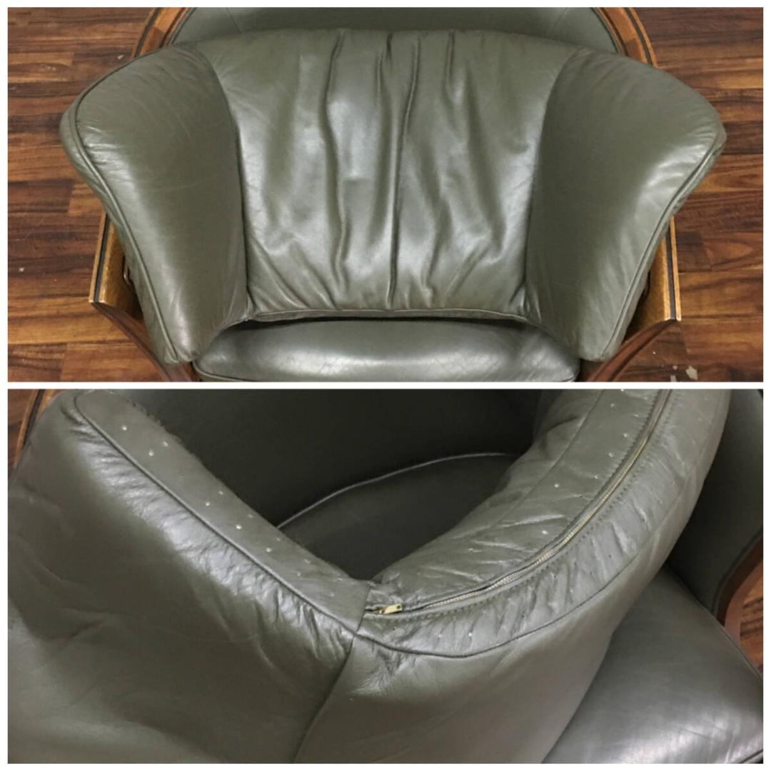 maruni マルニ 地中海ロイヤル  シャルル 1人掛けソファ 本革