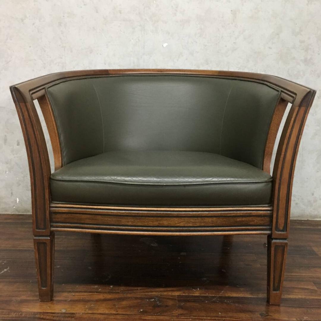 maruni マルニ 地中海ロイヤル  シャルル 1人掛けソファ 本革