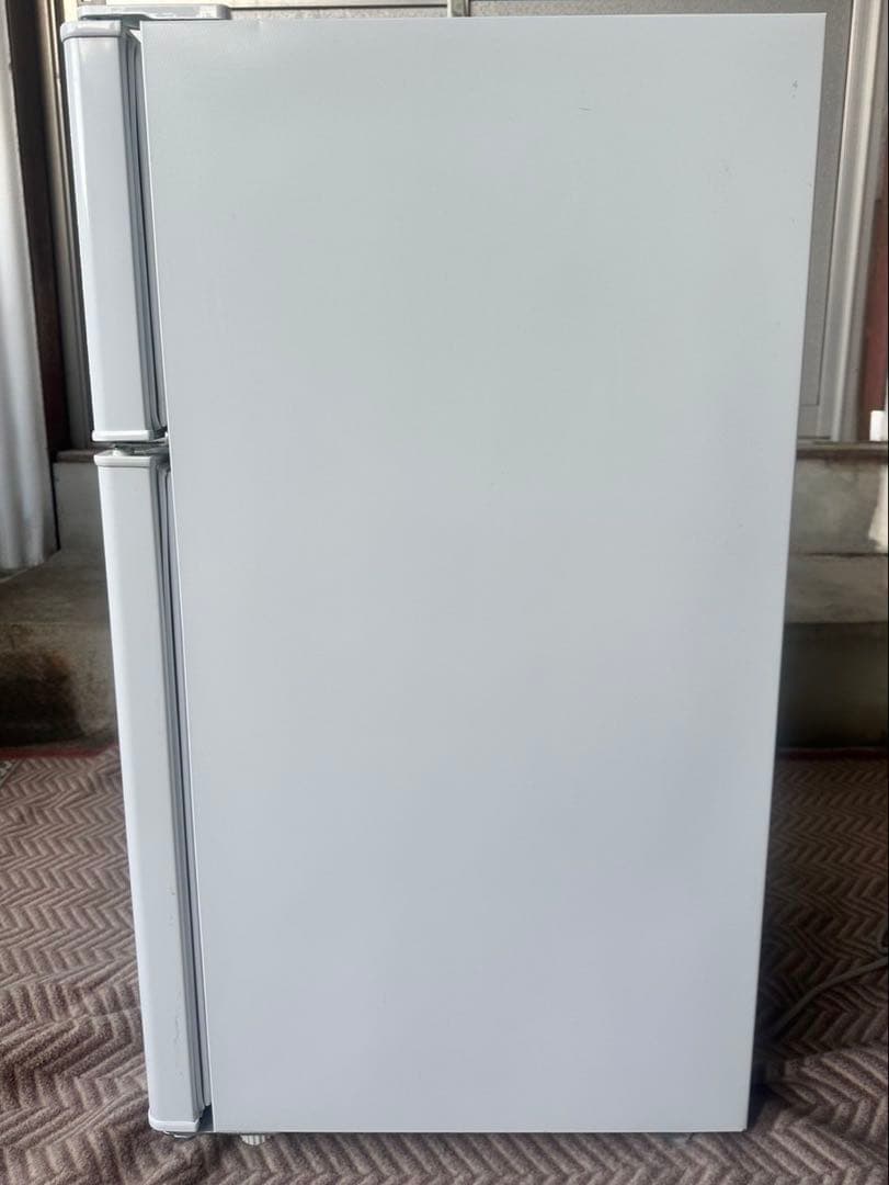 ホワイト トップフリーザー冷蔵庫