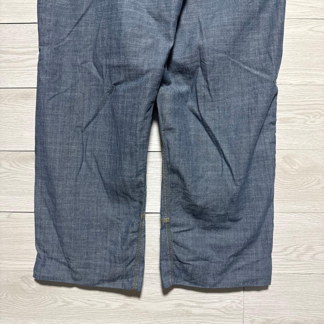 Sean John 極太 オーバーサイズ カーゴデニムパンツ B系 刺繍ロゴ