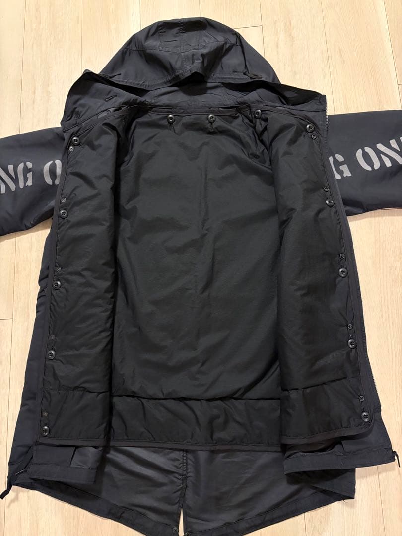 【即発送】【美品】N.HOOLYWOOD STUDIOUS別注 モッズコート 黒