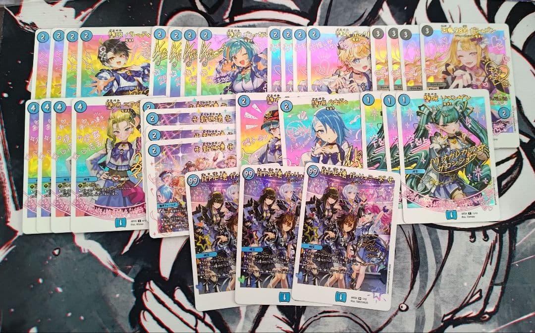 神アート 魔法少女アイドル「Girl Mage」 ～偶像魔導具集～ 各4枚