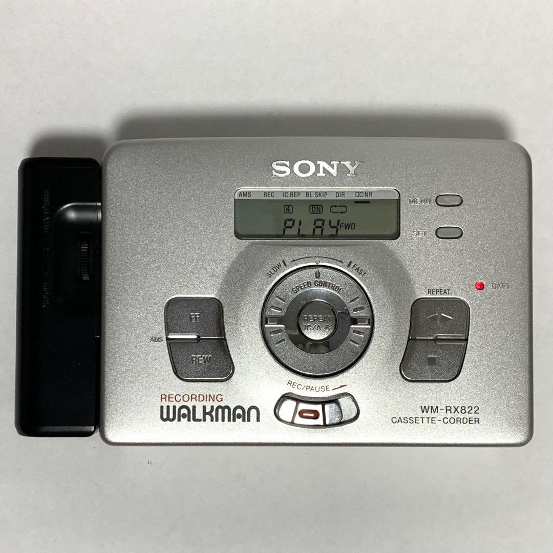 【整備品】SONY WALKMAN カセットウォークマン WM-RX822